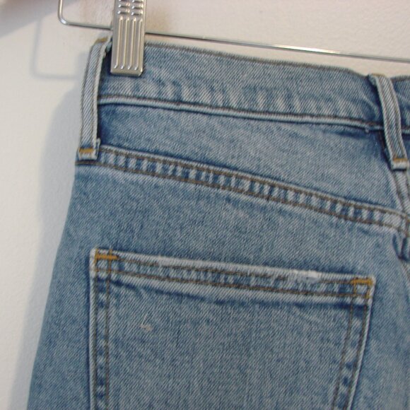 Aritzia Denim Forum Yoko High Rise Slim Jeans Organic Cotton Size 25 - Picture 15 of 16
